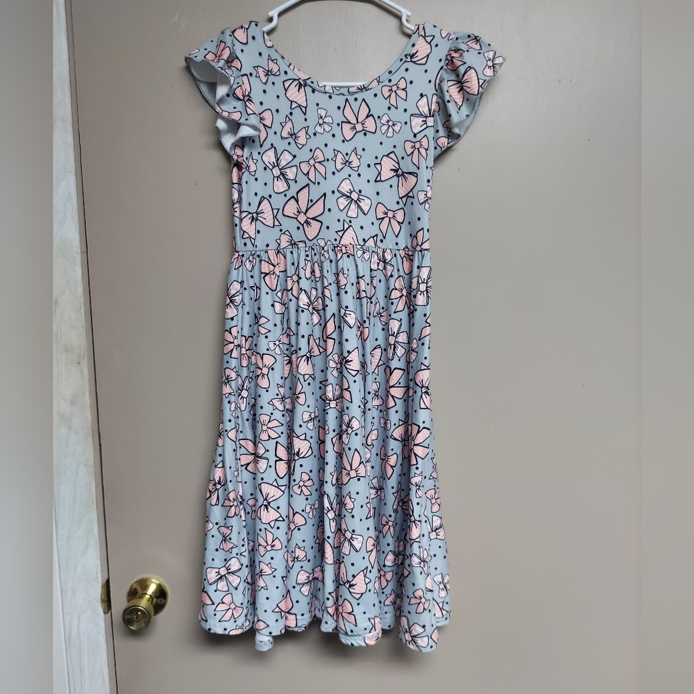 Dot Dot Smile Twirling dress